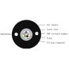 Buy cheap Telecommunication Use Outdoor FTTH ADSS Fiber Optic Drop Cable 112 48 144 Core Price from wholesalers