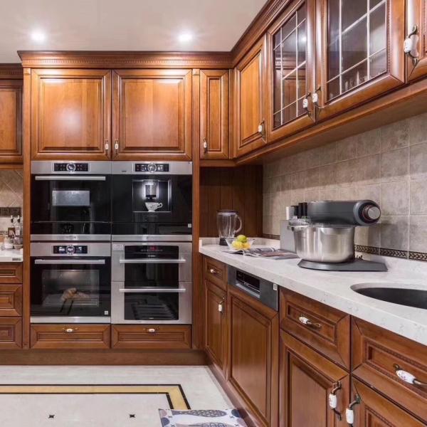 Buy cheap Custom Plywood MDF Kitchen Cabinets Restaurant Furniture Units from wholesalers