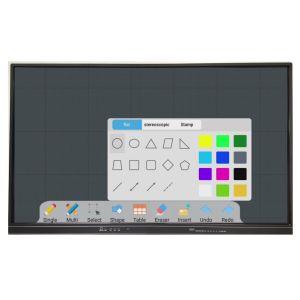 86" LED Interactive Whiteboard Super Slim Frame wall mount