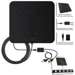 Black Durable High-Quality ABS Material IEC F male Connector Indoor HDTV Antenna