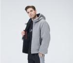 Unisex Mens Waterproof Winter Jacket Imitation Fur Down Puffer Coat Size 54