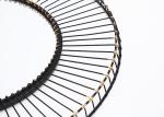 Handmade Decorative Gold Circular Metal Wall Art Mirror