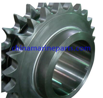 Buy cheap Cast Iron MAN series low-speed diesel engines White alloy wheel counterbalanced sprocket from wholesalers