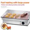 Buy cheap Restaurant Kitchen Equipment Outdoor Flat Plate Electric Grills for Perfect Hamburger from wholesalers