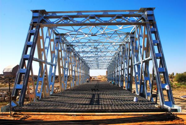 Buy cheap Construction Temporary Road Prefabricated Steel Truss Bridge from wholesalers