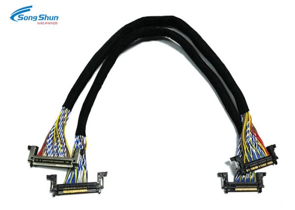Buy cheap JAE FX15S 51Pin LVDS HDMI Cable Communication Wire Hanrness Bare Copper Conductor from wholesalers