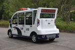 Enclosed Body Electric Patrol Car With 48V AC Motor Free Maintenance Battery