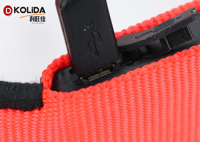Adjustable Pink Nylon Pet Usb Rechargeable Led Dog Leash 120cm