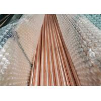 Buy cheap Cu-DHP C12000 Air Conditioning Straight Copper Tube s For The Manufacturing Of product