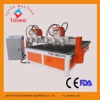 Buy cheap Multi-heads CNC Wood router machine with Taiwan linear rail TYE-1820-2T3 product