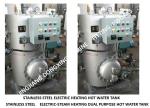 Provide domestic water for the crew on board-marine stainless steel electric