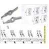 Buy cheap Projectile Feeder Projectile Loom Parts Upper Lower Gripper from wholesalers