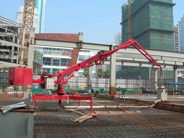 Buy cheap Manual 13m 20Mpa Hydraulic Concrete Placing Boom 360 Degree Slewed from wholesalers