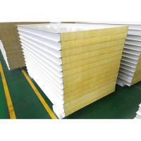 Buy cheap Rockwool Insulated Sandwich Wall Panels For Cold Room And Freezer Construction product