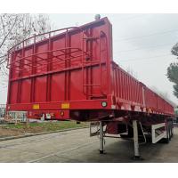 Buy cheap Dry Cargo Tailgate 3 Axle 40 Foot 60T Dropside Trailer product