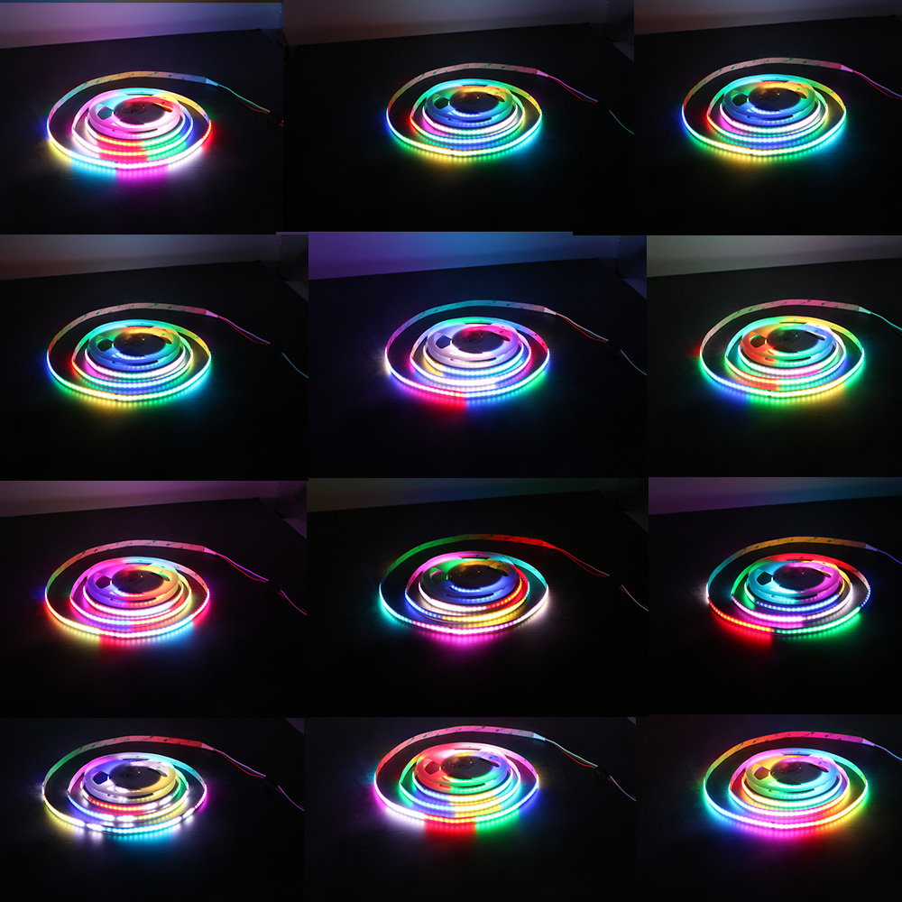 IP20 Multicolor LED COB Strip Light Flexible Soft 160LEDs/M For Home Decoration
