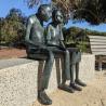 Buy cheap Life Size Bronze Monument Together Lost Wax Casting Sculpture Monument from wholesalers