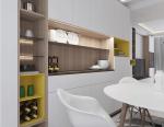 With LED Light Cabinet Pantry Unit Living Room Display Cabinet