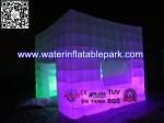 White Oxford Inflatable LED Light Tent / Inflatable Photo Booth Tent For Event