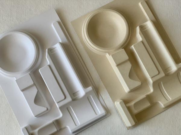 Buy cheap Pulp Tray Custom Sustainable Packaging Recyclable Bagasse from wholesalers