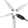 Buy cheap White Sync USB Charging Data Cable Tangle Free ISO 9001 Approval from wholesalers