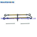 Steel Wire Cable Turnbuckle Tightener Dual Hook Antimagnetic