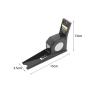 Buy cheap Adult Children Outad Telescopic 2 M Height Measurement Rule Black Tape Ruler from wholesalers