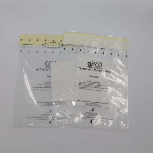 Buy cheap Customized Biohazard Specimen Transport Bags For Laboratory from wholesalers