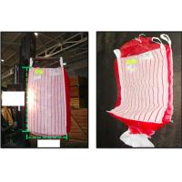 Buy cheap Potato ventilated bulk bags 1.5tonne , red breathable PP fabric FIBC Bags product