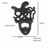 Buy cheap Rustic Wall Mounted Octopus Antique Cast Iron Bottle Opener from wholesalers