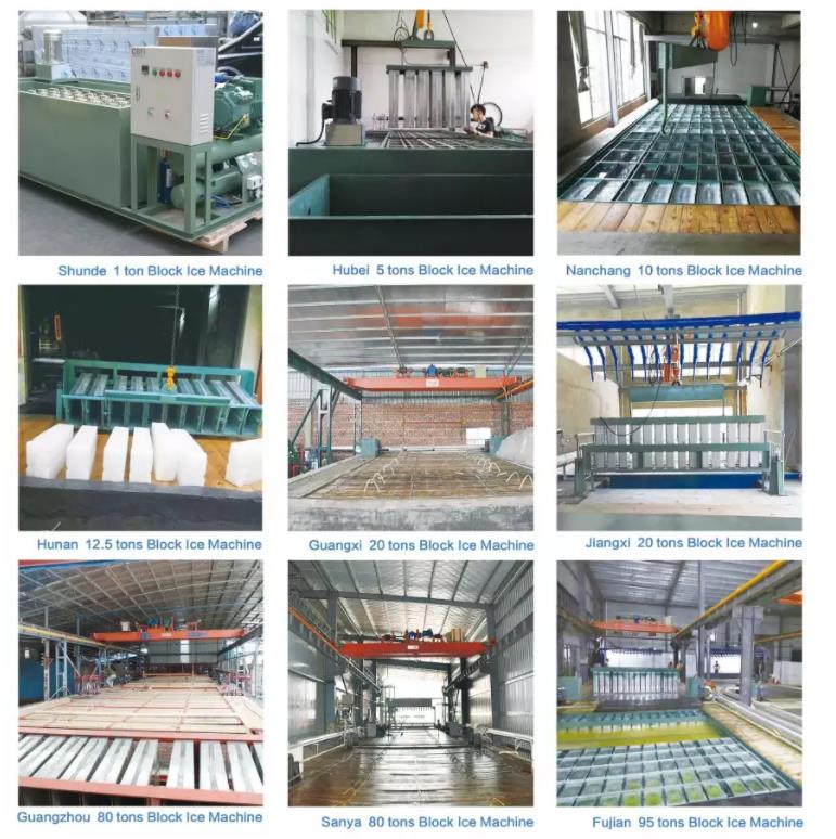 Icemedal 5 Tons Commercial Direct Cooling Block Ice Machine In Africa