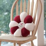 Flower Pillow,Flower Shaped Throw Pillow Christmas Decor Flower Floor Pillow