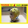 Buy cheap Medical Supplier of Neurofeedback Yellow Integrated 20 leads EEG Cap for EEG Machine, Ear Clip Tin Electrode from wholesalers