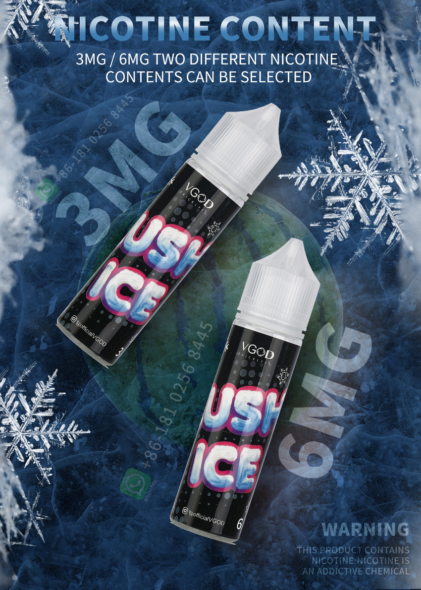 Nicotine Salt 35mg Safety Vape Juice Mint Flavor FDA