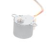 Buy cheap 11.25 Degree 100Ω 2 Phase Permanent Magnet Dc Motor , 1/64 Ratio 5v DC Stepper Motor from wholesalers