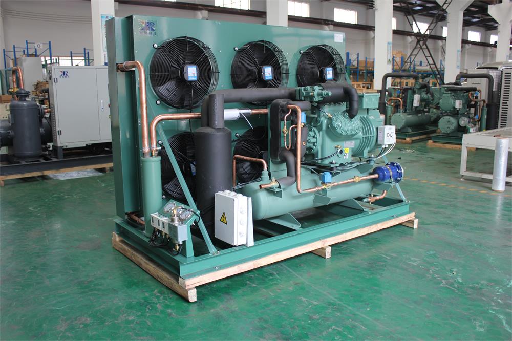 Industrial cold room refrigeration compressor unit