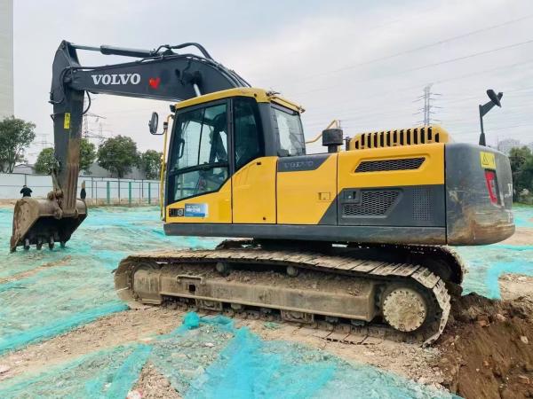 Original Paint Used Volvo EC220 Excavators 22ton Earth-Moving Machinery