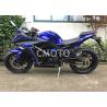 Buy cheap Blue Black Plastic Body Gas Street Sport Motorcycles Alloy Wheel Disc Brake from wholesalers