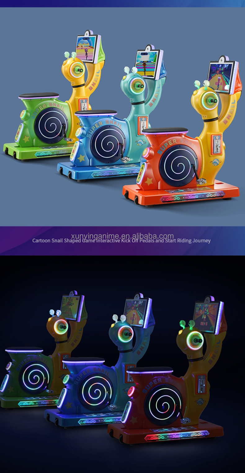 Coin Operated Horse Kiddie Rides Game Machine for 1 Player Voltage 110V/220V/230V