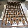 Buy cheap Hotel decorative luxury stainless steel sliding room divider from wholesalers