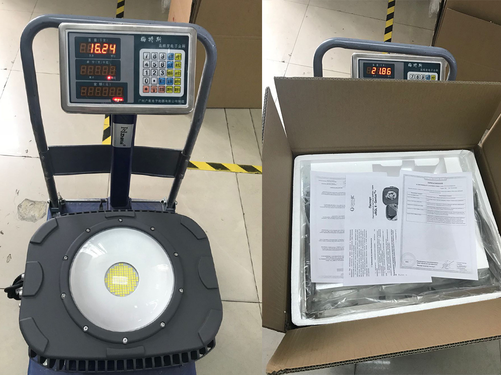 IP67 stainless steel bracket high lumen intensity sports lighting marine flood light 1200w for sea fishing
