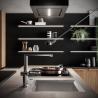 Buy cheap Smart Complete Set Melamine Cupboards Supplies Custom Wooden Pantry Modern Design Villa Kitchen Cabinet from wholesalers