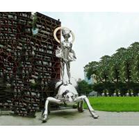Buy cheap Tall Garden Ornaments Statues 6 Meter Height Stainless Steel Polished product