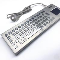 Buy cheap IP65 / IK07 Industrial PC Keyboard Explosionproof Stainless Steel Keyboard product