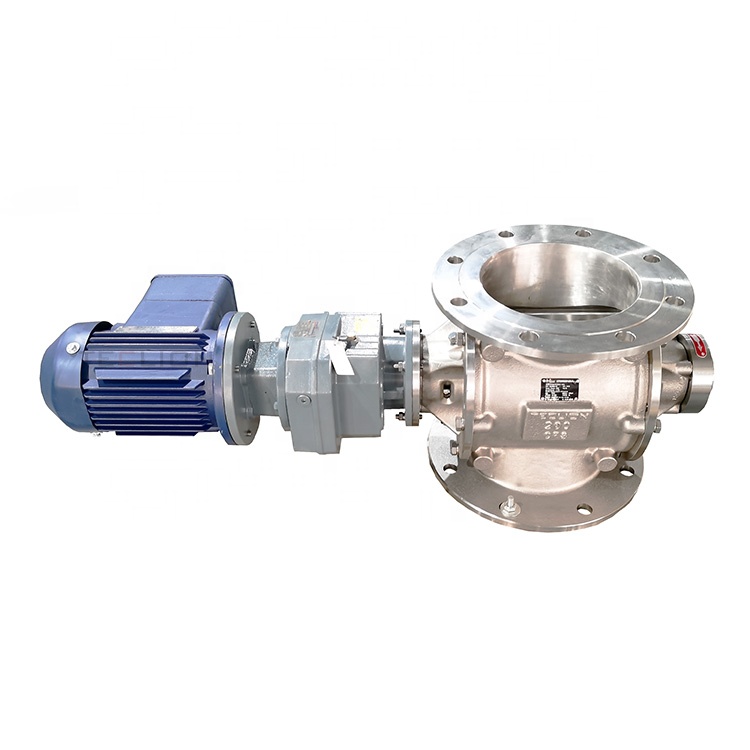 RGM200 Electric Silo Rotary Valve feeder For Conveying Granular