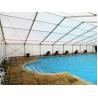 Buy cheap Building Semi Permanent Shade Sport Tent For 200 Square Meters Indoor Swimming Pool from wholesalers