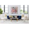 Buy cheap Luxury Furniture Stainless Steel Lounge Sofa For Living Room from wholesalers