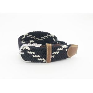Wholesale Men's Jeans Accessary Stretch Elastic Woven Belt /Csual Fashion Belt 3.5cm from china suppliers