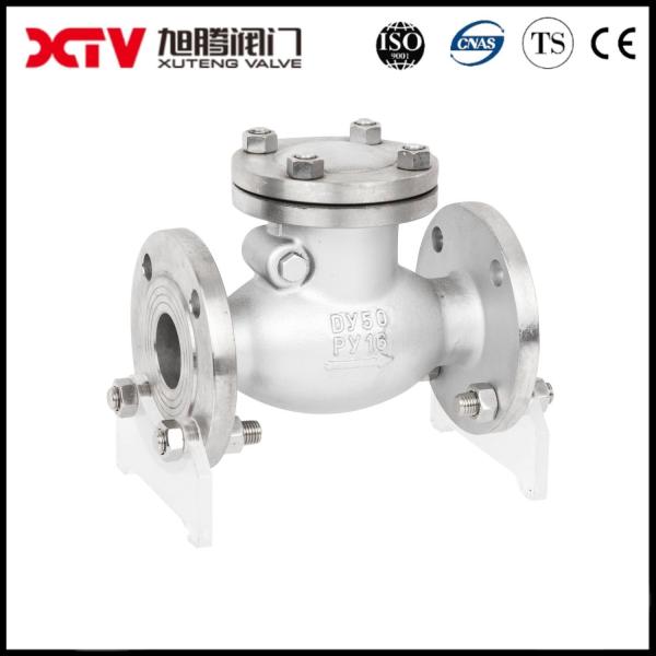 Buy cheap Customized Request ANSI 150lb Industrial Flanged Swing Check Valve in Stainless Steel from wholesalers