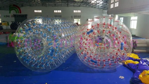 Buy cheap Customized Outdoor Inflatable Walk On Water Ball PVC / TPU Rolling Toy For Water Park from wholesalers